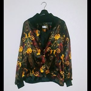 retro bomber jacket
